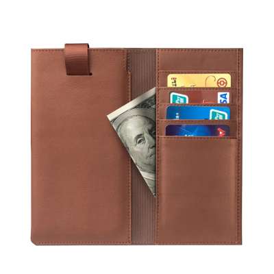 2019 Promotion wholesale custom multiple credit cards leather wallet purse for men women